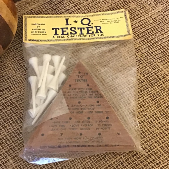 Venture vintage 1975 IQ Tester - Picture 1 of 5